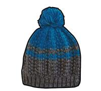 Champion Mütze Legacy Knit Bommel grau/blau Kinder 1er