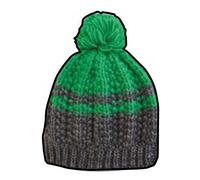 Champion Mütze Legacy Knit Bommel grau/grün Kinder 1er