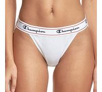Champion Panties, Heritage Bikini-Unterwäsche für Damen, feuchtigkeitsableitend, Baumwoll-Stretch, Weiss/opulenter Garten, S