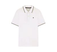 Champion Poloshirt aus Baumwoll-Piqué weiss Größe: L