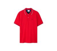 CHAMPION Poloshirt für Herren aus Baumwoll-Piqué - Rot, M