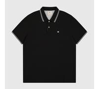 CHAMPION Poloshirt für Herren aus Baumwoll-Piqué - Schwarz, L