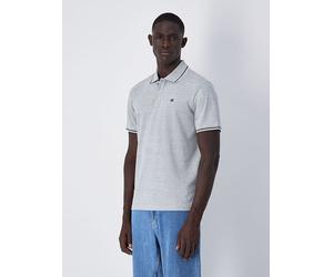 Champion Poloshirt in Grau - Größe L | Herren Plussize