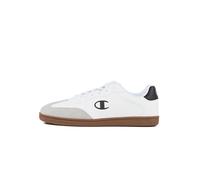 Champion Herren Prestige Mix Material Low Sneakers, Weiß Schwarz Ww001, 43 EU