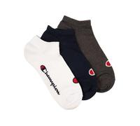 Champion Quarter Socken blau/grau/weiß 3er Pack Größe: 43/46