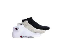 Champion Unisex Basics 3pk Quarter Socken, Hellgrau Meliert, 43-46 EU