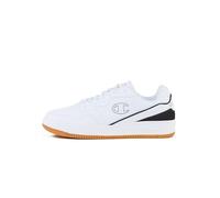 Champion RD18 Revive Low Herren-Sneakers, Weiß/Schwarz/Hellbraun (WW004), 45,5 EU, Weiß Schwarz Hellbraun Ww004, 45.5 EU