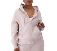 Champion Reißverschluss, umgekehrtes Gewebe, Fleece-Hoodie für Damen mit Reißverschluss, Gewaschenes Abendrot, XS