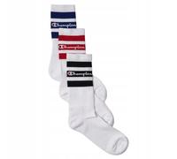 Champion Unisex-socken Unisex 3pk Crew Socks Weiß 39-42