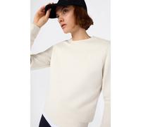 Champion Rundhals-Sweatshirt Mit Angerautem Innenmaterial Icons Damen Creme M