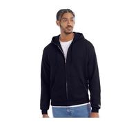Champion S800 Powerblend Herren-Kapuzen-Sweatshirt mit durchgehendem Reißverschluss, mittelschwer, 266 g, Baumwoll-Polyester-Mischgewebe, strapazierfähig, Fronttasche (US, Alpha, X-Large, Regular,