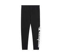 Leggings CHAMPION, Damen, Gr. M (40), N-Gr, schwarz (nbk, ns), Obermaterial: 90% Baumwolle, 10% Elasthan, Hosen Leggings (26900954-M) nbk, ns
