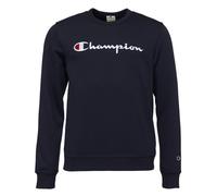 Champion Big Logo Sweatshirt dunkelblau/weiß - S