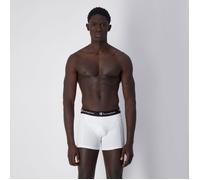 Champion Smooth Seam Boxershorts für Männer im 2er-Pack in White/Black S