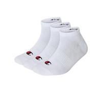 Champion Sneaker-Socken niedrig geschnitten 3er-Pack weiß Gr. 43/46 Größe: 43/46