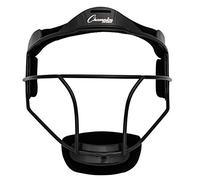 Champion Sports Unisex - Erwachsene Fielders Face Mask Softball-Gesichtsmaske aus Stahl, Schwarz, Jugend