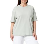 T-Shirt CHAMPION, Damen, Gr. M (40), grün (cvs), Obermaterial: 100% Baumwolle, sportlich, Shirts (53837646-M) cvs