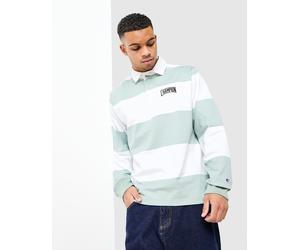 Champion State Of Play Long Sleeve Polo Shirt - Herren, Grün - XL