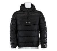 Champion Steppjacke Halfzip mit Kapuze schwarz Jungen, Größe 176