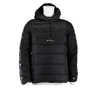 Champion Steppjacke Halfzip mit Kapuze (warm, gefüttert, winddicht) schwarz Kinder, Größe 152