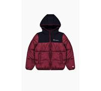 Champion Steppjacke Legacy mit Kapuze Champion Schriftzug am Rücken (warm, gefüttert, winddicht) rot Kinder, Größe 176