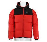 Champion Steppjacke mit Kapuze und kleiner Schriftzug rot Jungen, Größe 164
