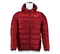 Champion Steppjacke (wattiert mit Kapuze) dunkelrot Kinder, Größe 176