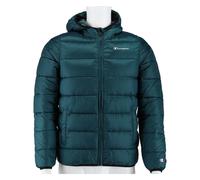 Champion Steppjacke (wattiert mit Kapuze) petrolblau Kinder, Größe 164