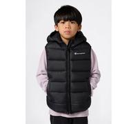 Steppweste CHAMPION "Light Full Zip Vest", Jungen, Gr. XL (164/170), nbk, nbk, nbk, Obermaterial: 100% Polyester, Westen (37130118-XL) nbk, nbk, nbk