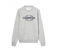 Champion Sweatshirt mit Logo-Grafik hellgrau Größe: L