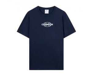 Champion T-Shirt Baumwolle dunkelblau Größe: XL