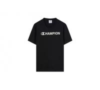 Champion T-Shirt Baumwolle schwarz Größe: S