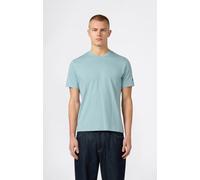 T-Shirt CHAMPION "ICONS TONAL T-Shirt", Herren, Gr. S, stnb, Obermaterial: 100% Baumwolle, Shirts T-Shirt, für Sportmode, Kurzarm, komfortabler Sitz (94622207-S) stnb