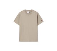 Champion T-Shirt mit kleinem C gesticktem Logo warmes grau Größe: L