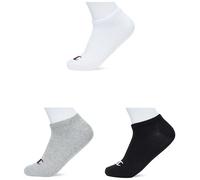 Champion Unisex Basics 3pk Sneaker Socken, Hellgrau Meliert, 35-38 EU
