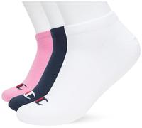 Champion Unisex Basics 3pk Sneaker Socken, Rosa (Fucsia), 35-38 EU