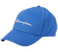 Champion Unisex Icons Accessories-805973 Woven Cotton Twill Script Logo Baseballkappe, Elektrischblau, One Size