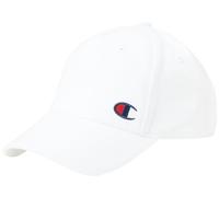 Champion Unisex Icons Accessories-805974 Woven Cotton Twill C-Logo Baseballkappe, Weiß, One size