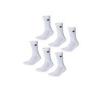 Champion Kinder Socken – 6er Pack Crew – 70% Baumwolle – Weiß – Gr. 31-34