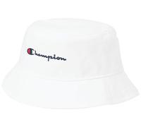 Champion Unisex Kinder Icons Accessories Junior Caps-805977 Light Woven Cotton Twill Small Script Logo Fischerhut, Weiß, M-L