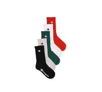 Champion Unisex Kinder Socks Seasonal Junior (U30081) -C-Logo 5pp Crew Füßlinge, Schwarz (KK001), 31-34