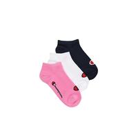 Champion Unisex - Kinder und Jugendliche Core Socks Junior 3PP Sneaker Innensocken, Rosa (Fucsia),