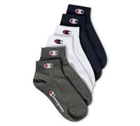 Champion Unisex - Kinder und Jugendliche Core Socks Junior 6PP Quarter Innensocken, Marineblau, 31-34