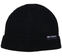 Champion Unisex Lifestyle Caps-802412 Beanie-Mütze, Schwarz, One Size