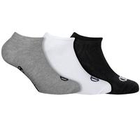 Champion Unisex Socken, 3 Paar - Sneakersocken, No Show Socks Legacy schwarz/grau/weiß / EU 35-38 35-38 Schwarz