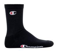 Kurzsocken CHAMPION "Socken 6er Pack", Damen, Gr. 39-42, schwarz, Obermaterial: 71% Baumwolle CO. 27% Polyester PES. 2% Elasthan EL., Socken (90476831-39) schwarz