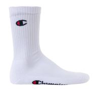 Champion Unisex Socken, 6 Paar - Crew Socken Basic Weiß / EU 39-42 39-42 Weiß