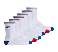 Kurzsocken CHAMPION "Socken 6er Pack", Herren, Gr. 35-38, weiß, Obermaterial: 71% Baumwolle CO. 27% Polyester PES. 2% Elasthan EL., Socken (39933725-35) weiß