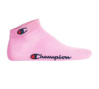 Kurzsocken CHAMPION "Socken 6er Pack", Herren, Gr. 39-42, bunt (pink, weiß, blau), Obermaterial: 71% Baumwolle CO. 23% Polyester PES. 4% Polyamid PA. 2% Elasthan EL., Socken (62826249-39) pink, weiß, 