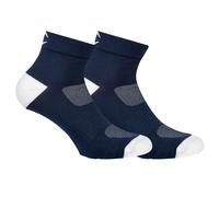 Champion Unisex Socken - Sportsocken, Ankle Socks, Performance 2er Pack 35-38 Blau